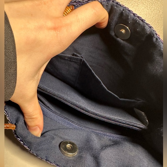 Sun N’ Sand blue/purple beach bag - Picture 4 of 7